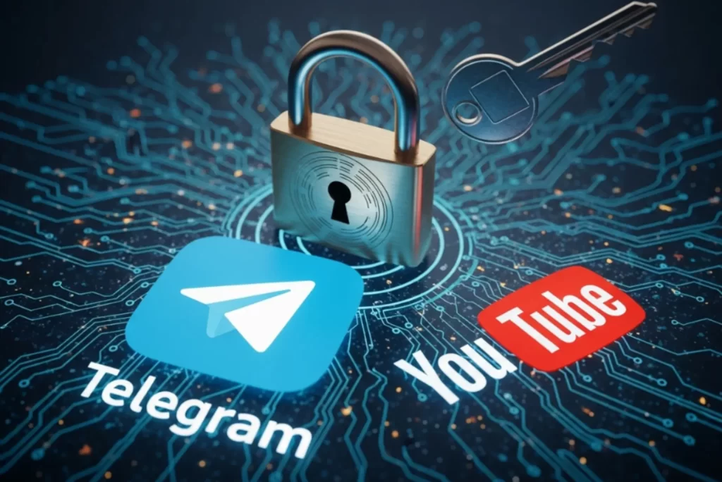 یوتیوب تلگرام