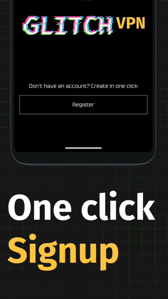  روش‌ ثبت نام Glitch VPN