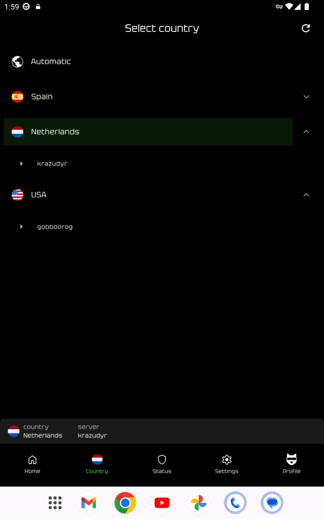 Glitch VPN رایگان
