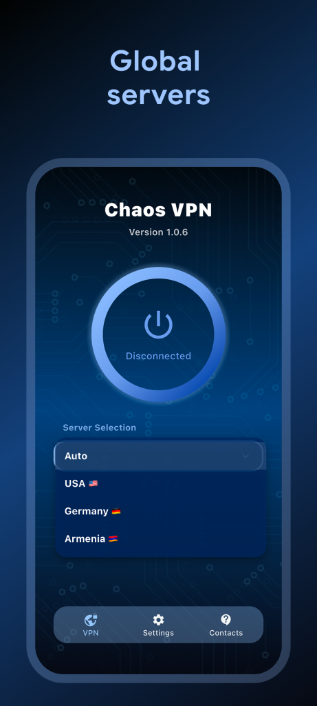 سرور Chaos VPN