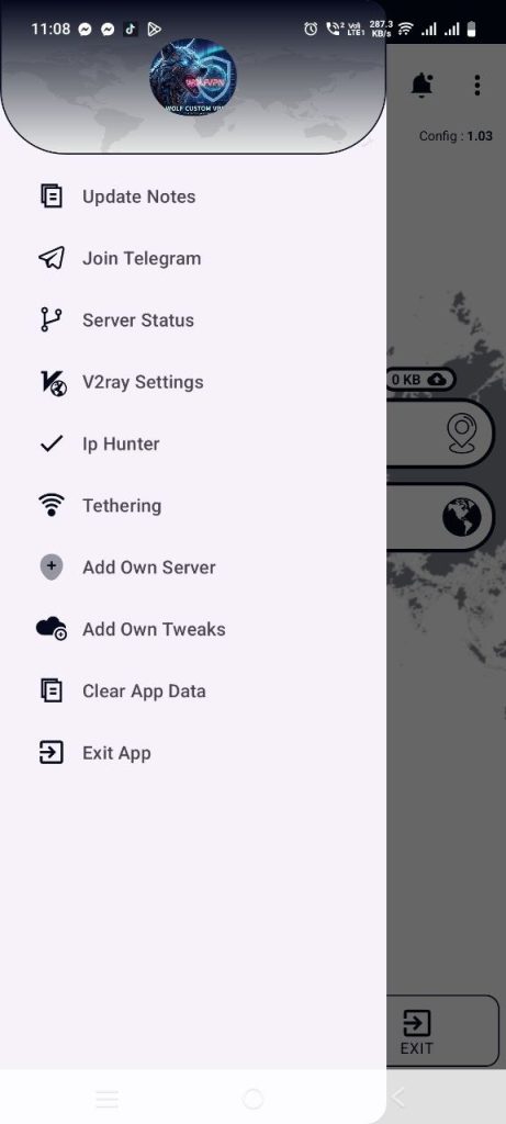 wolf custom vpn رایگان
