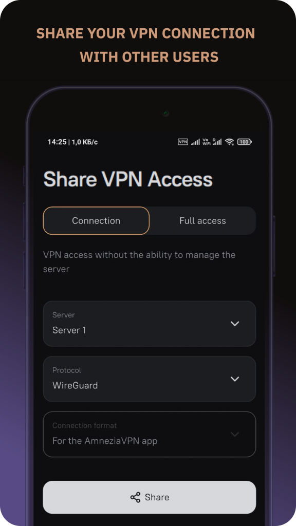 فیلترشکن Amnezia VPN