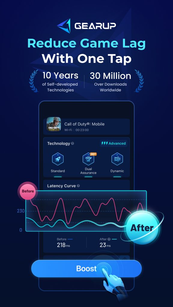 فیلترشکن GearUP Booster
