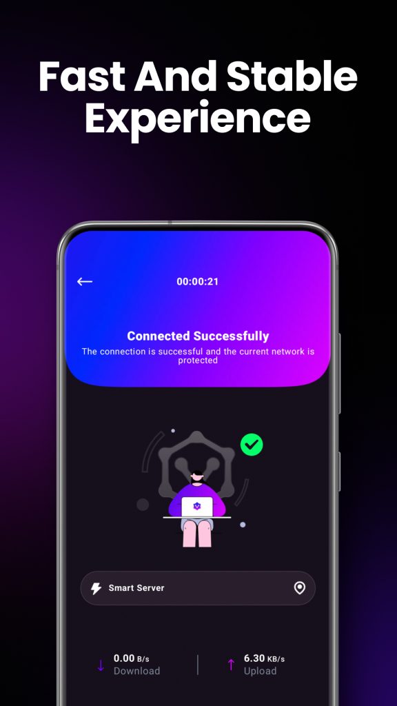 قابلیت فیلترشکن Geefic VPN‌
