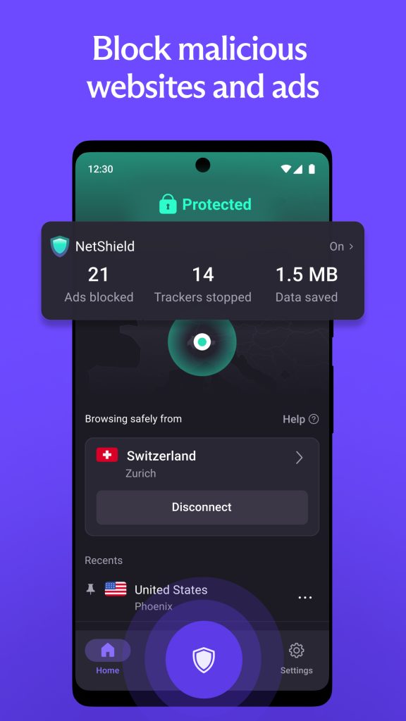 فیلترشکن پروتون وی پی ان
