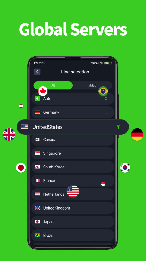 سرورهای فیلترشکن vpn freely