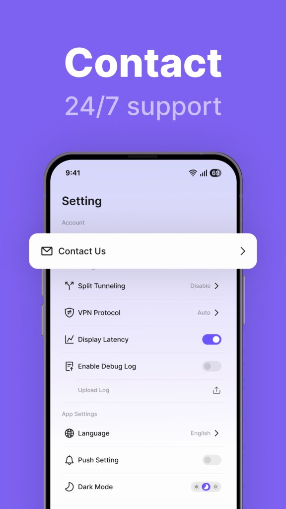 تنظیمات فیلترشکن speedTop VPN