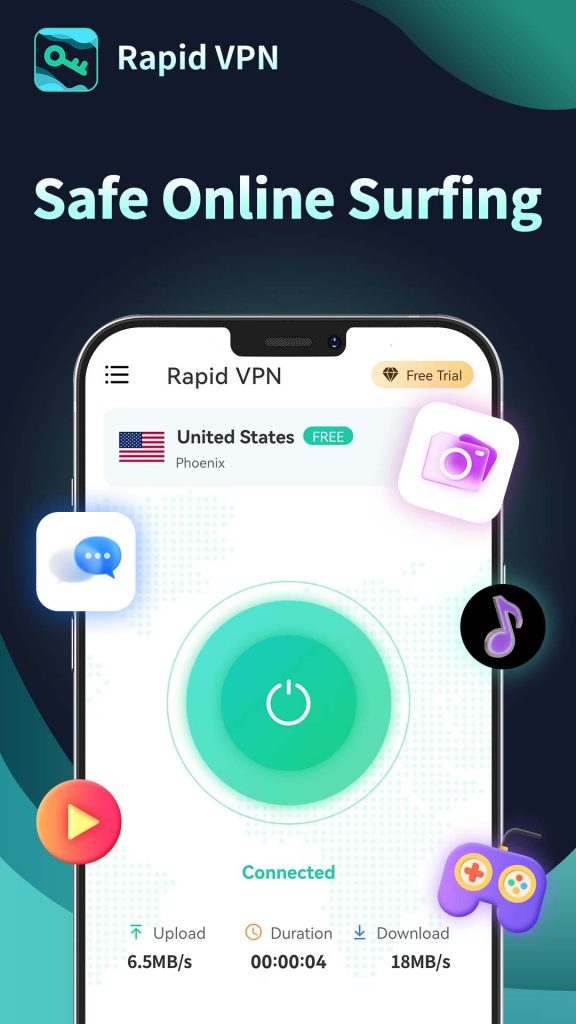 فیلترشکن rapid vpn