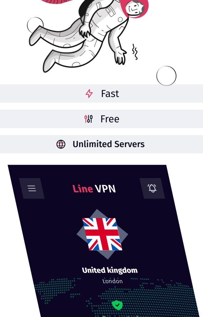 فیلترشکن رایگان Line VPN