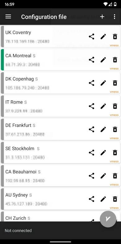 کانفیگ فیلترشکن ویتوری