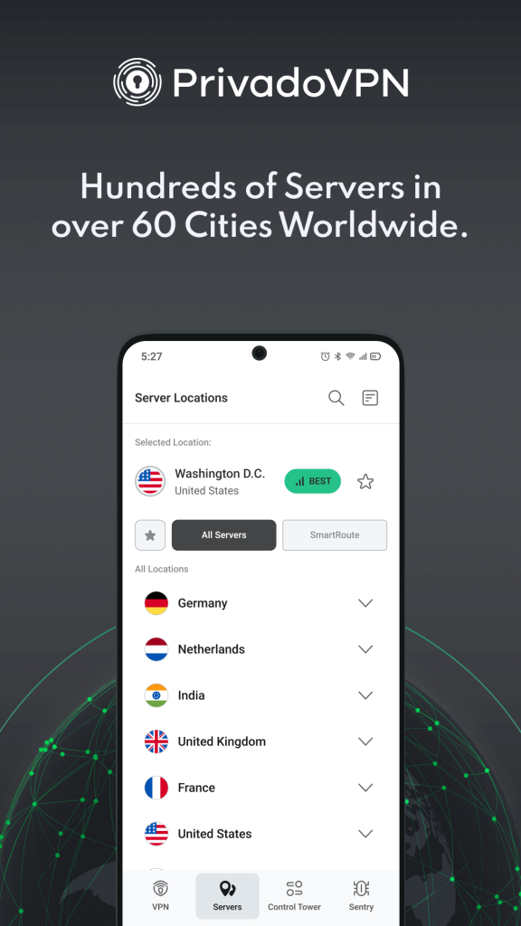 فیلترشکن PrivadoVPN