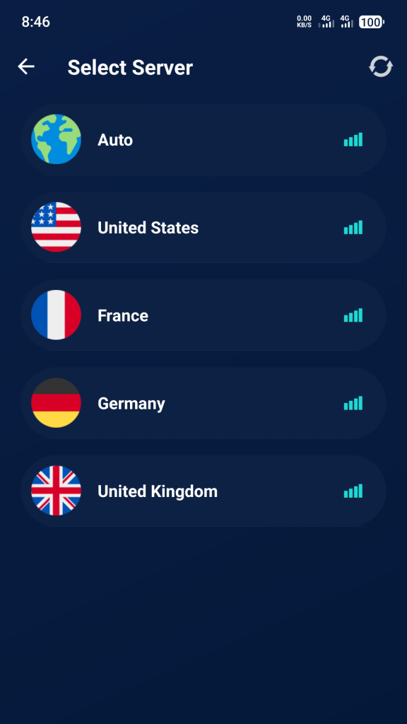 سرورهای فیلترشکن Hisn VPN