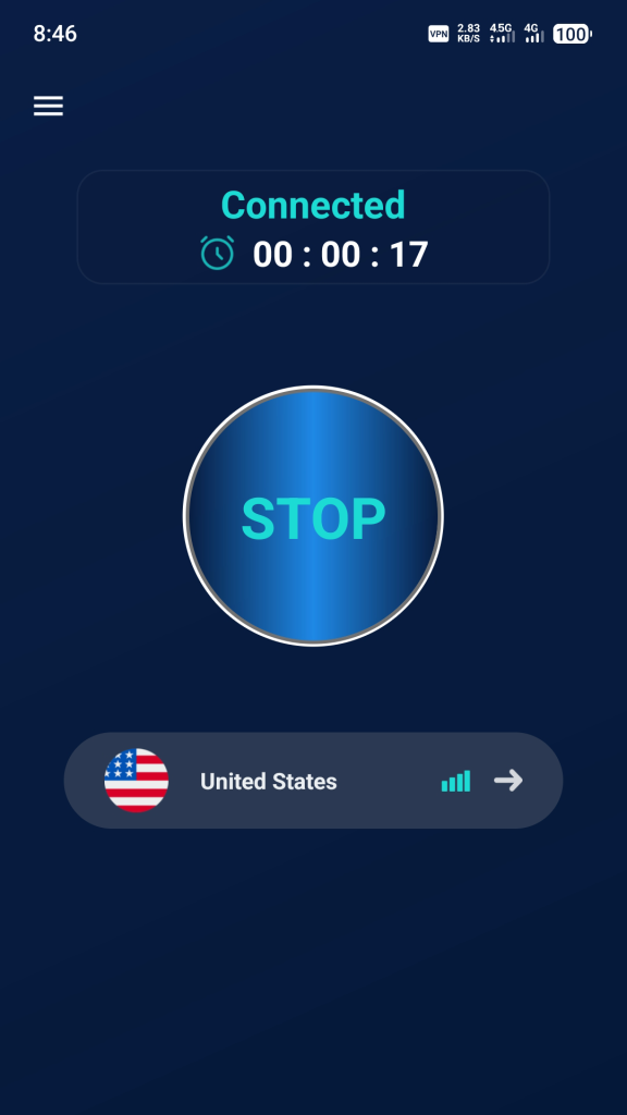فیلترشکن ساده Hisn VPN