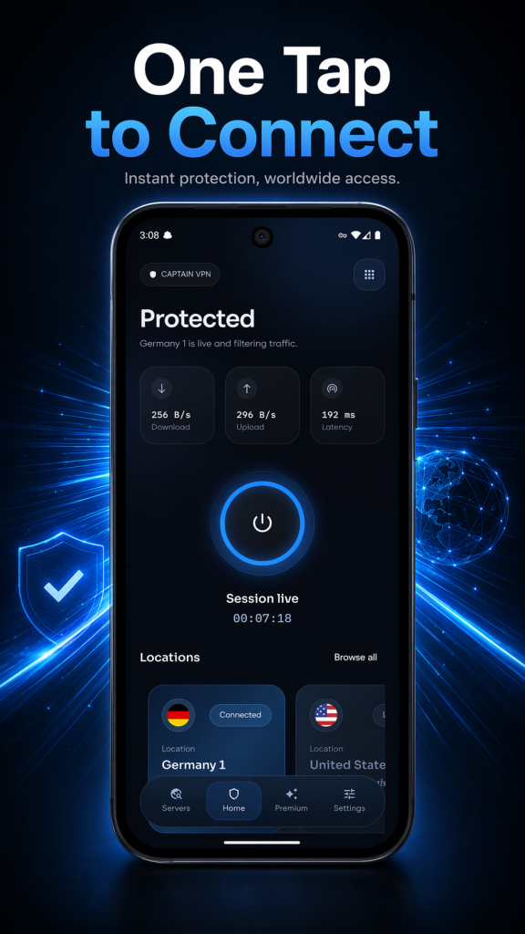فیلترشکن Captain VPN