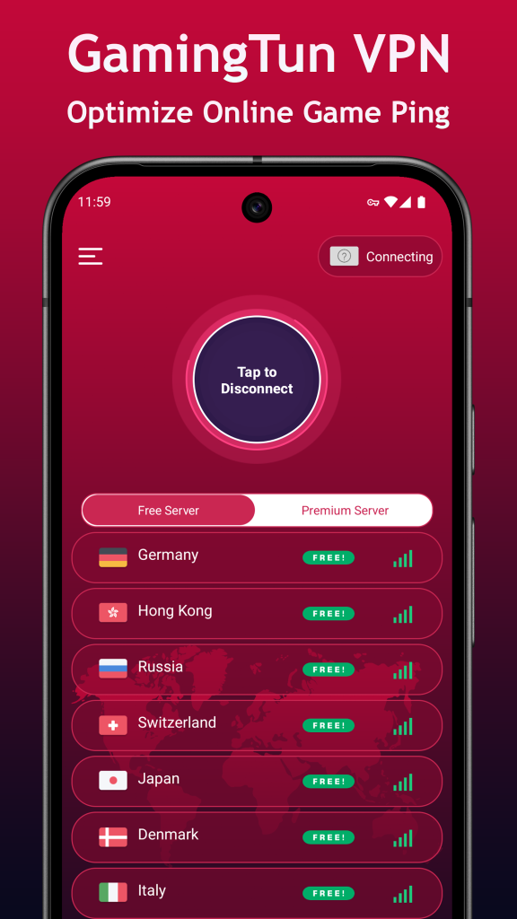 فیلترشکن GamingTun VPN