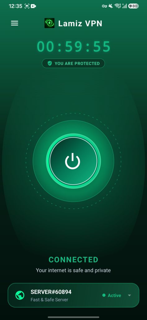 فیلترشکن رایگان Lamiz VPN