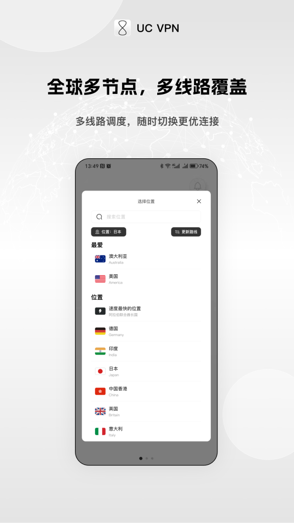 سرورهای فیلترشکن UCVPN