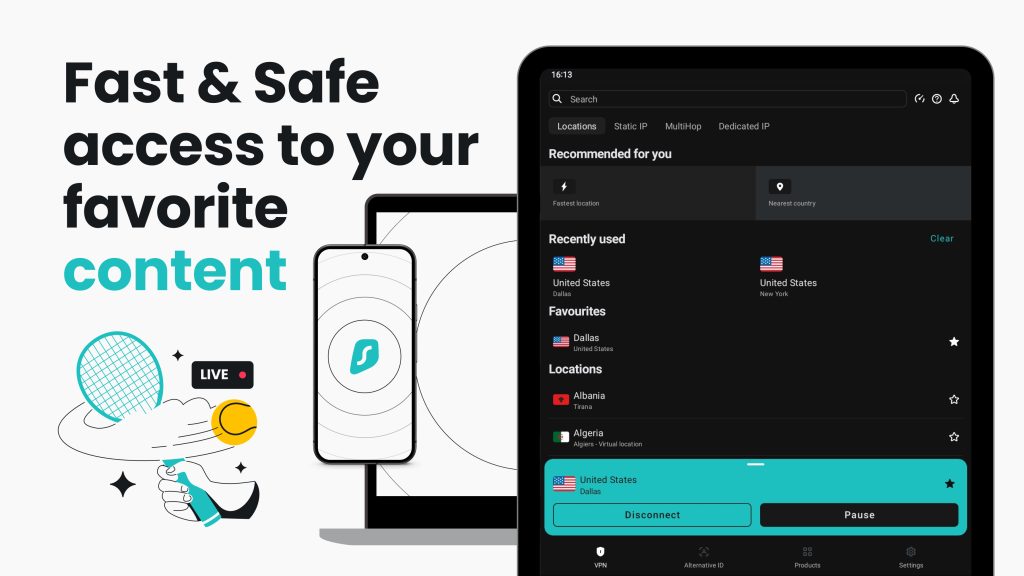 فیلترشکن Surfshark VPN