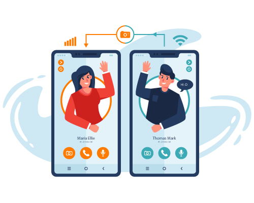 فیلترشکن برای تماس تصویری