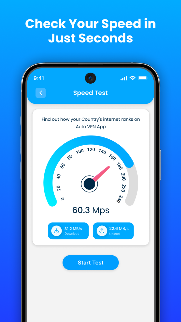 تست سرعت فیلترشکن Grace VPN