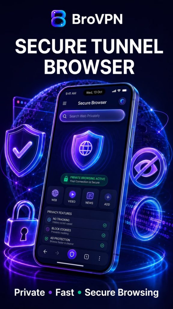 فیلترشکن امن BroVPN