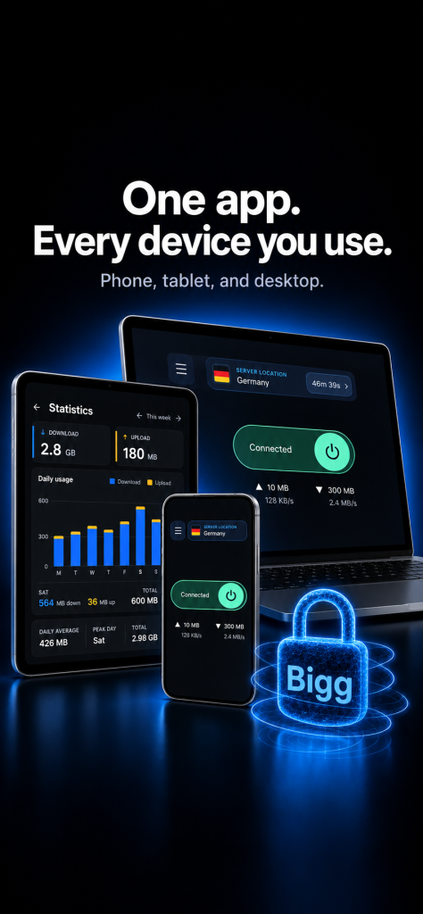 فیلترشکن قوی Bigg VPN