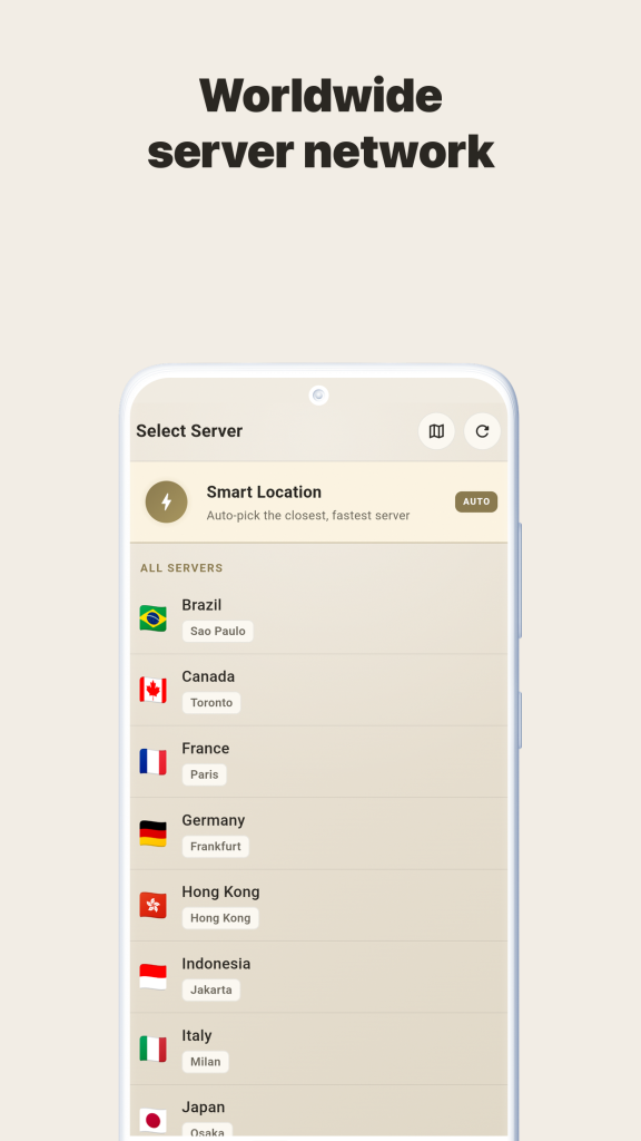 سرورهای فیلترشکن Dunova VPN