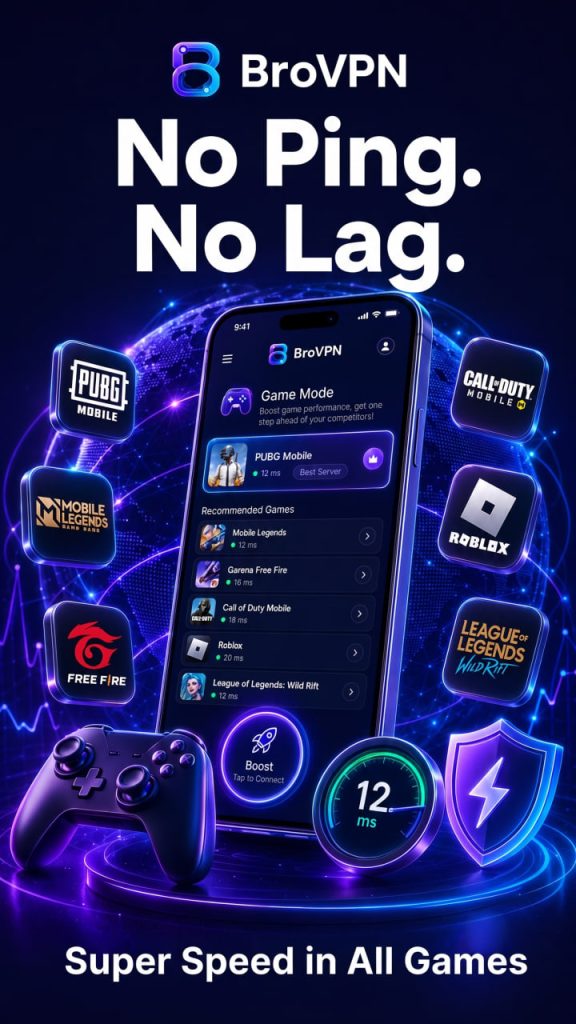 فیلترشکن بازی BroVPN